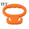 Lightweight Portable Bag Hanger 3D Printed Grocery Shopping Carrier Holder Handle for Plastic Supermarket Gadget Bags, Heavy Duty with Ergonomic Grip