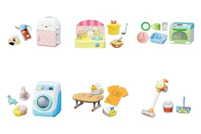 Sumikko Gurashi Home Corner Бытовая техника Sumikko КОРОБКА 6 6 шт. Восстановленные продукты, типы,