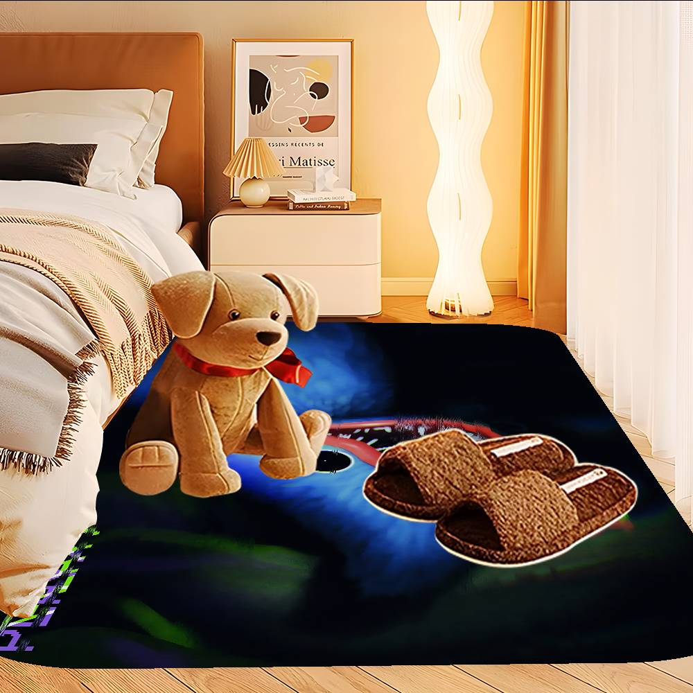 Игровой Забавный P-Poppy Playtime Придверный Коврик Nordic Style Домашний Коврик для Входа Ванная-Туалет Коврики Спальня Отель Декор Коврик