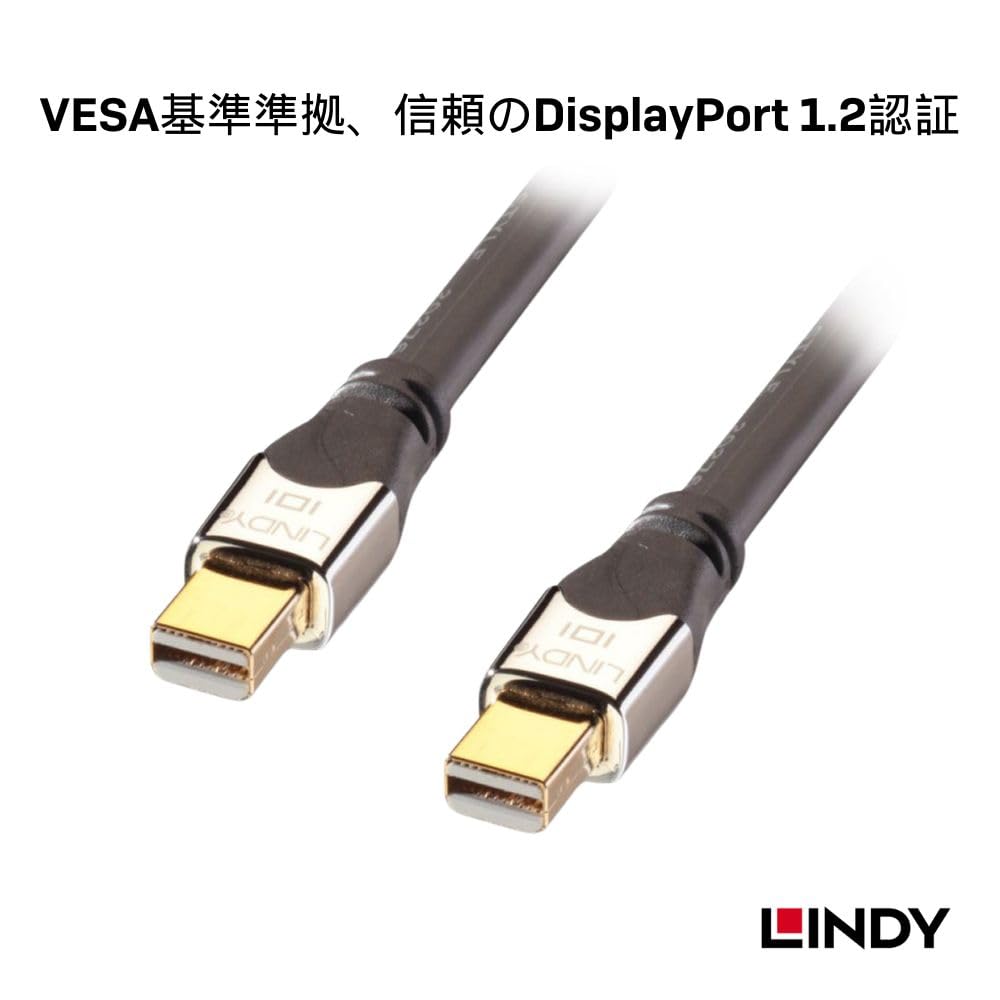 LINDY CROMO LINE Кабель DisplayPort 0,5 м 1.3 (Номер детали 36305)