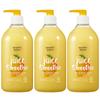 Juice Smoothie Yellow Body Wash, 820g, 3 Units