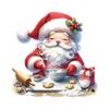 2025 Santa Claus Door Stickers Christmas Day Home Decoration Self Adhesive PVC Vinyl Mural Stickers CDN
