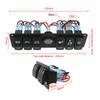 6 Gang 24V 12V Switch Panel Car Light Toggle Truck Buttons Voltage Test RV Caravan Accessories For Boat Marine Trailer CamperGood product