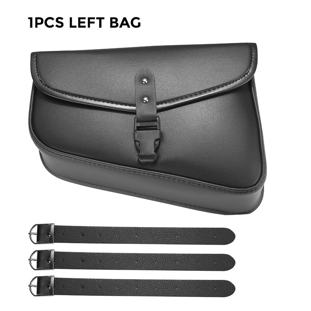 Motorcycle Swingarm Bag Side Saddlebag for Sportster for Rebel 300 500 Swing Arm Bags PU Waterproof Motorcycle Day Trip Tool Bag