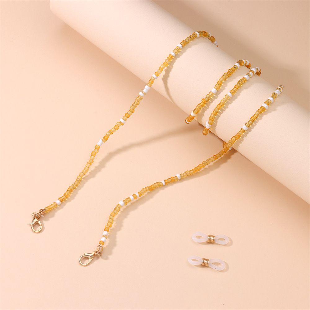 Разноцветные цепочки для очков, бусины, цепочки для масок, держатель для очков, ремешок, цепочки для очков, ремешок для маски из бисера