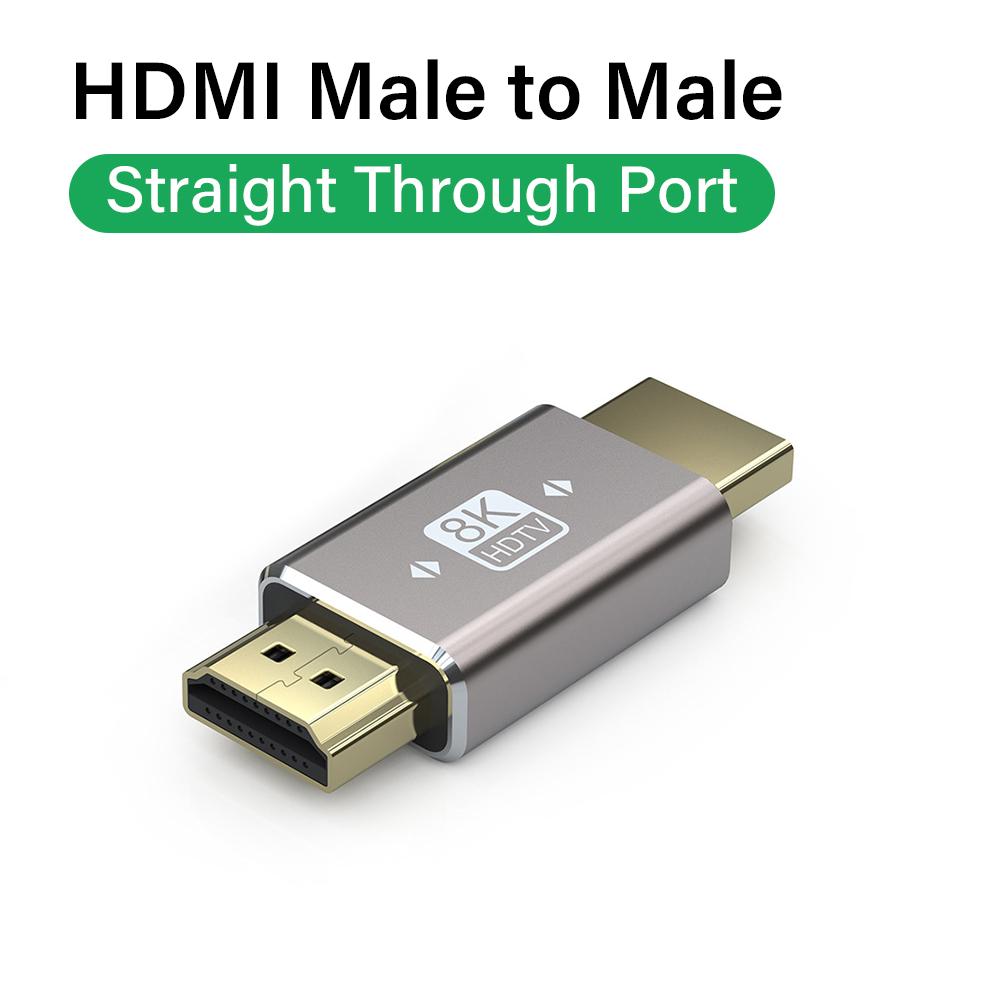 HDMI адаптер 90 градусов прямой угол HDTV 2.1 8K@60 Гц мужчина к женскому кабелю конвертер HDMI удлинитель разъем для ноутбука Prjecto