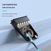 MPO-MPO 12-Core OM3 Multimode Fiber Optic Patch Cable
