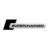1 шт. 3D Металлический Логотип Supercharged Эмблема Наклейка-Значок на Крыло Автомобиля Наклейка на Багажник Аксессуары