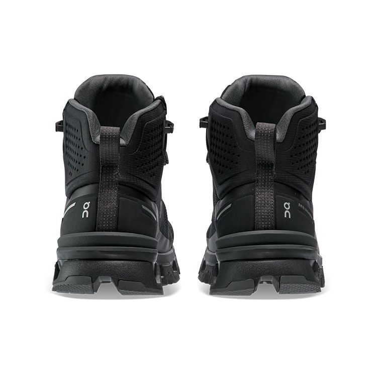 ON Cloudrock 2 Водонепроницаемые Черные Затмение Женские Кроссовки 63.98609