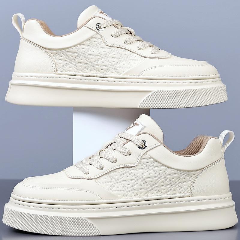 Весна и Осень новая мужская обувь мода корейская версия универсальная воловья кожа дышащая повседневная спортивная обувь мужская обувь для скейтборда