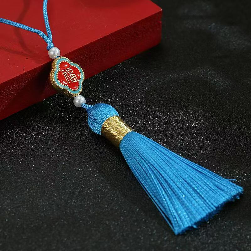 5,5 см сплав кисточка USB флешка и телефон цепочка закладка в старинном стиле