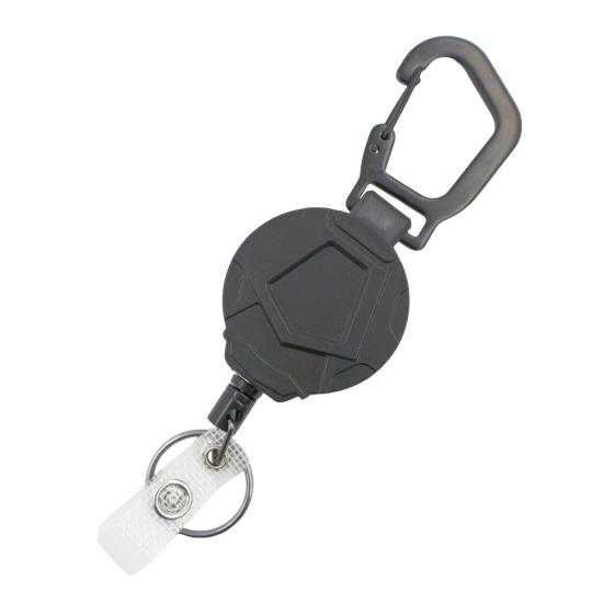 4 шт. Выдвижной брелок с пружинным механизмом, держатель для бейджа, сверхпрочная легко вытягиваемая пряжка-карабин