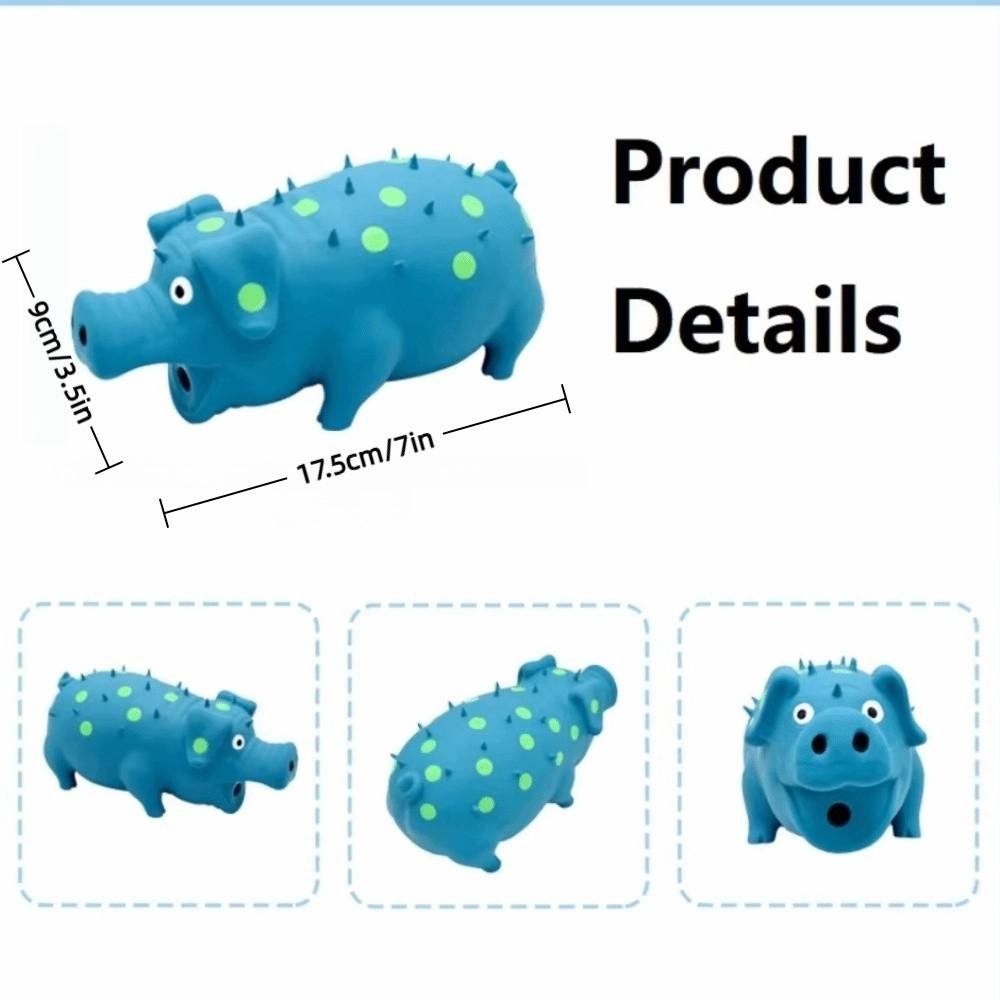 С пищалкой латексные игрушки для жевания собак хрюкающая свинья собаки сжимаемая игрушка собака пищащая игрушка для игры домашних животных