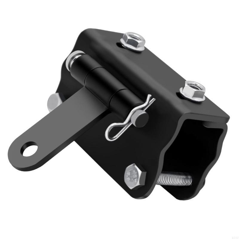 K0AF Adjustable Heavy Duty Snowmobile Bumper Hitch Easy Install Snowmobile Hitch Supports Safe Towing Simple Installation