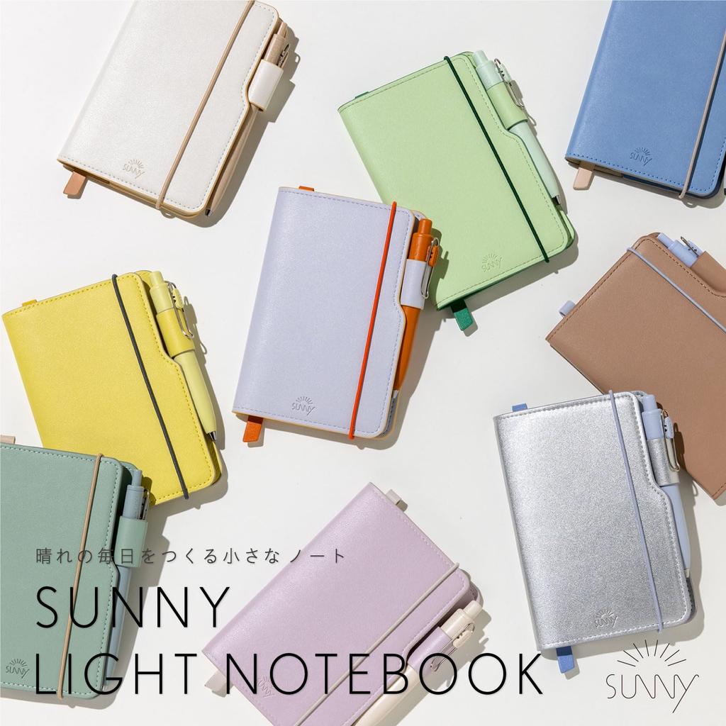 Iroha Publishing Mini A6 Modified SUNNY LIGHT NOTE Notebook, Size, BOOK, Lined, [Yellow] L-LSLN-R-01