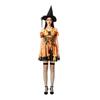 Halloween Costume Witch Costume Masquerade Show Costume Pumpkin Witch Funny Dress Up Dress Up