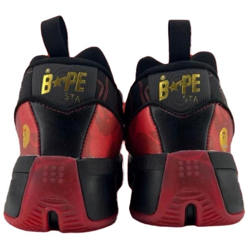 Adidas Женские кроссовки Dame 9 Bape Черно-красные IH0786