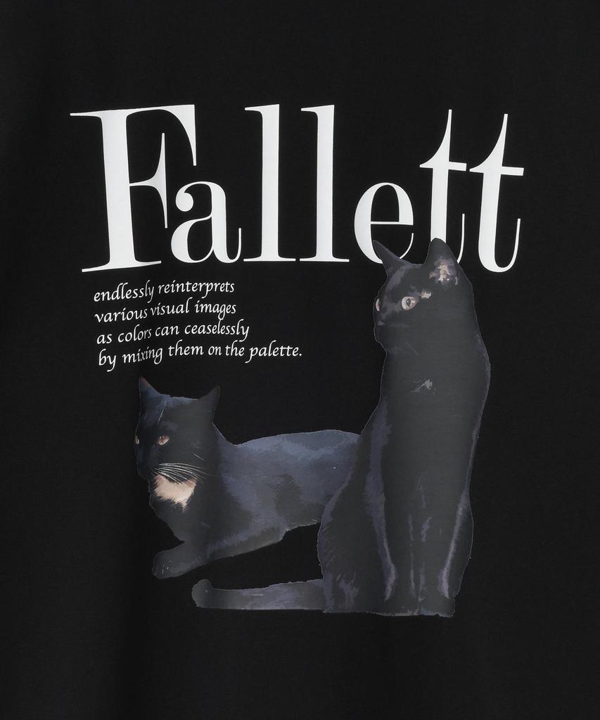 FALLETT Deuce Nero Футболка с коротким рукавом Черная