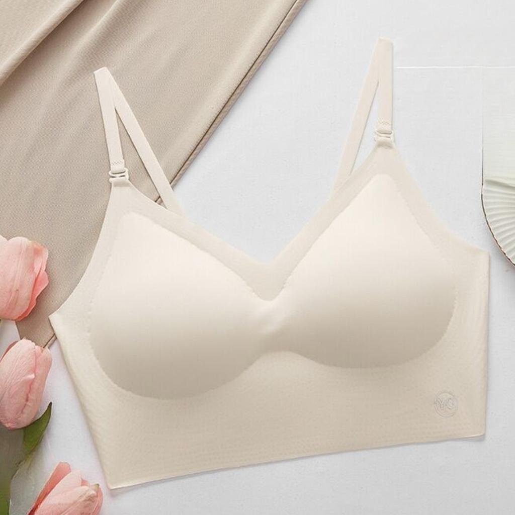 U-образное бесшовное сексуальное бра без спинки для женщин, со сборкой и подушечками для груди, надевается с жилетом с вырезами, цельное