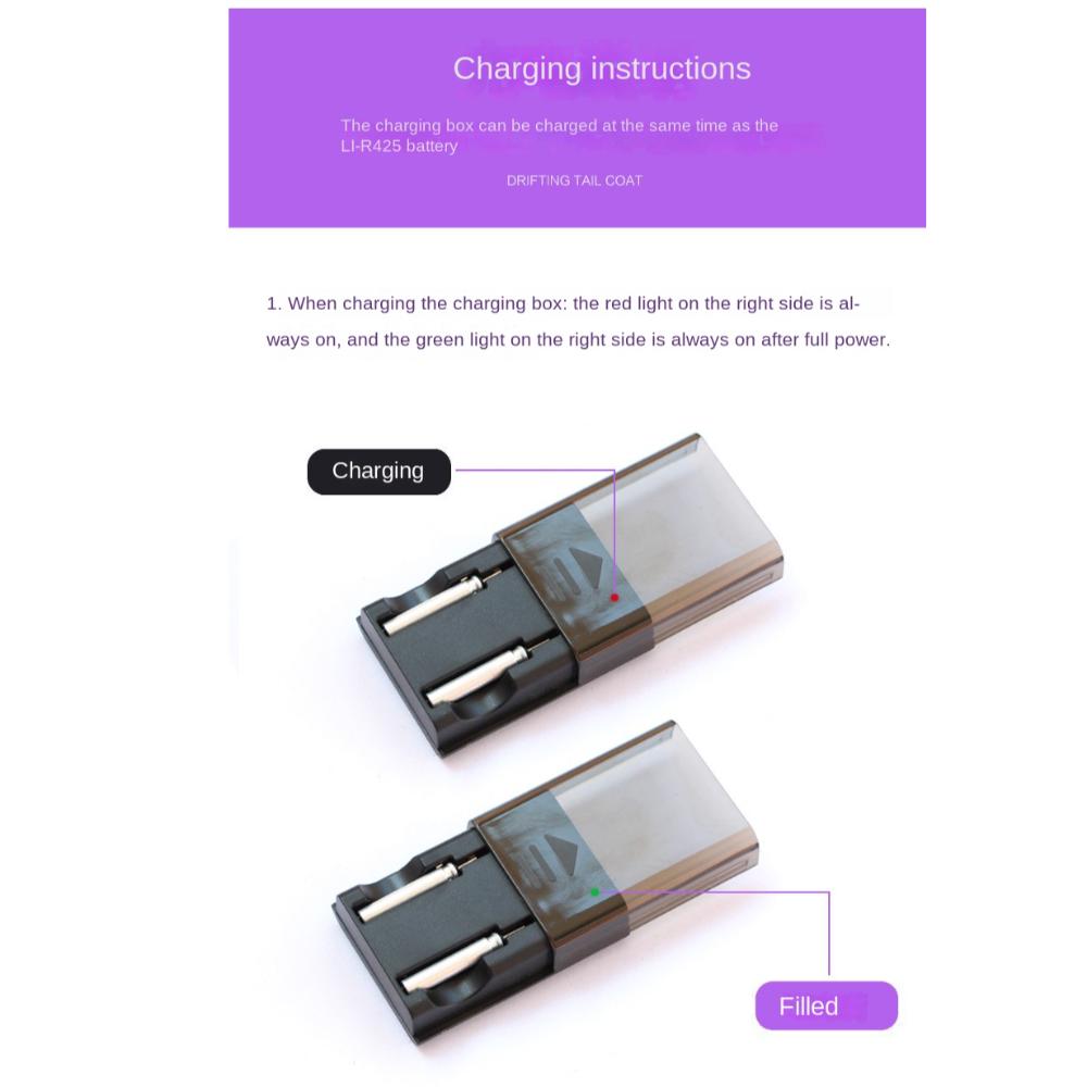 1/2 Отверстия USB Зарядное Устройство Аксессуары Для Ночной Рыболовли Электронные Поплавки Аккумуляторы Океаническая Рыбалка