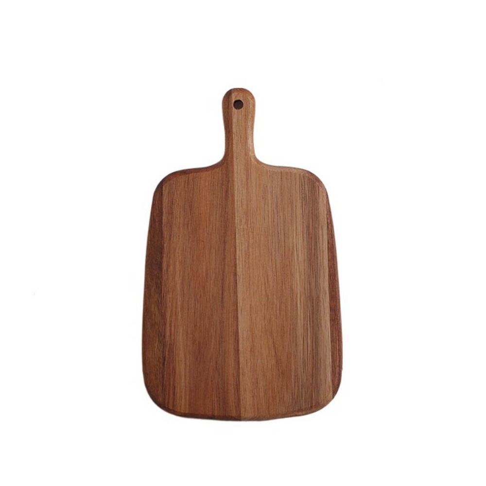 Japanese-style Serving Plate Long-handle Cheese Board Household Solid Wood Cutting Board  Pizza