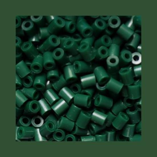 Green color 5mm 1000PCS Pixel Art YantJouet Hama Beads for Kids Iron Fuse Beads diy Puzzles Gift Children Toy