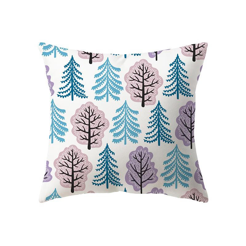 Рождественская тема Рождественские украшения с принтом наволочка для дома, гостиной, украшения дивана, подушка, наволочка