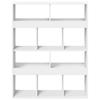 Room Divider White 100 x 33 x 125.5 cm Engineered Wood