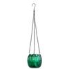 Hanging Self Watering Planter Plastic Resin Hanging Basket with Visible Water Level for Indoor Outdoor Plants