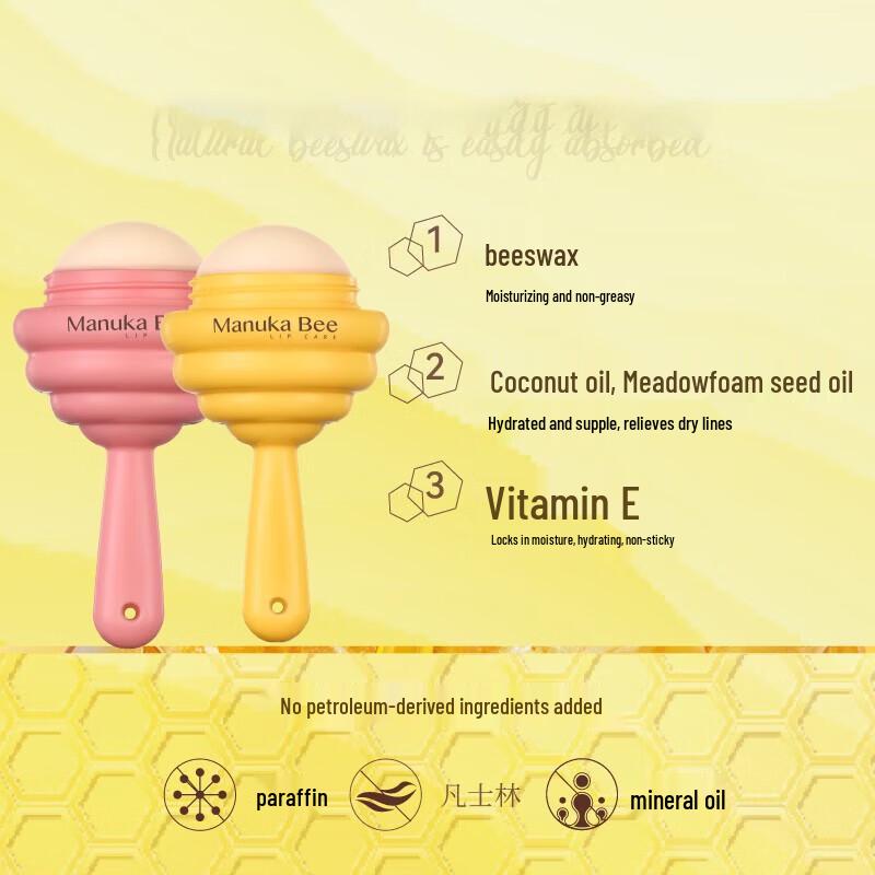 Manuka bee Медовый бальзам для губ «Леденец»