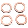 37.5*27.3*5Motorcycle Exhaust Pipe Gasket For Yamaha GPD150-A NMAX 2017 GPD125-A  2015-2017