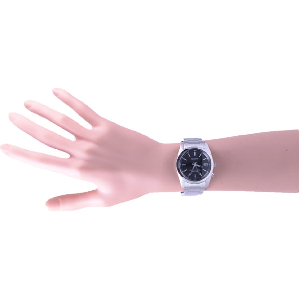 Citizen Мужской RS25-0483H ( Часы REGUNO Solar-Tech радиоуправляемые мужские) Круглые часы, серебро