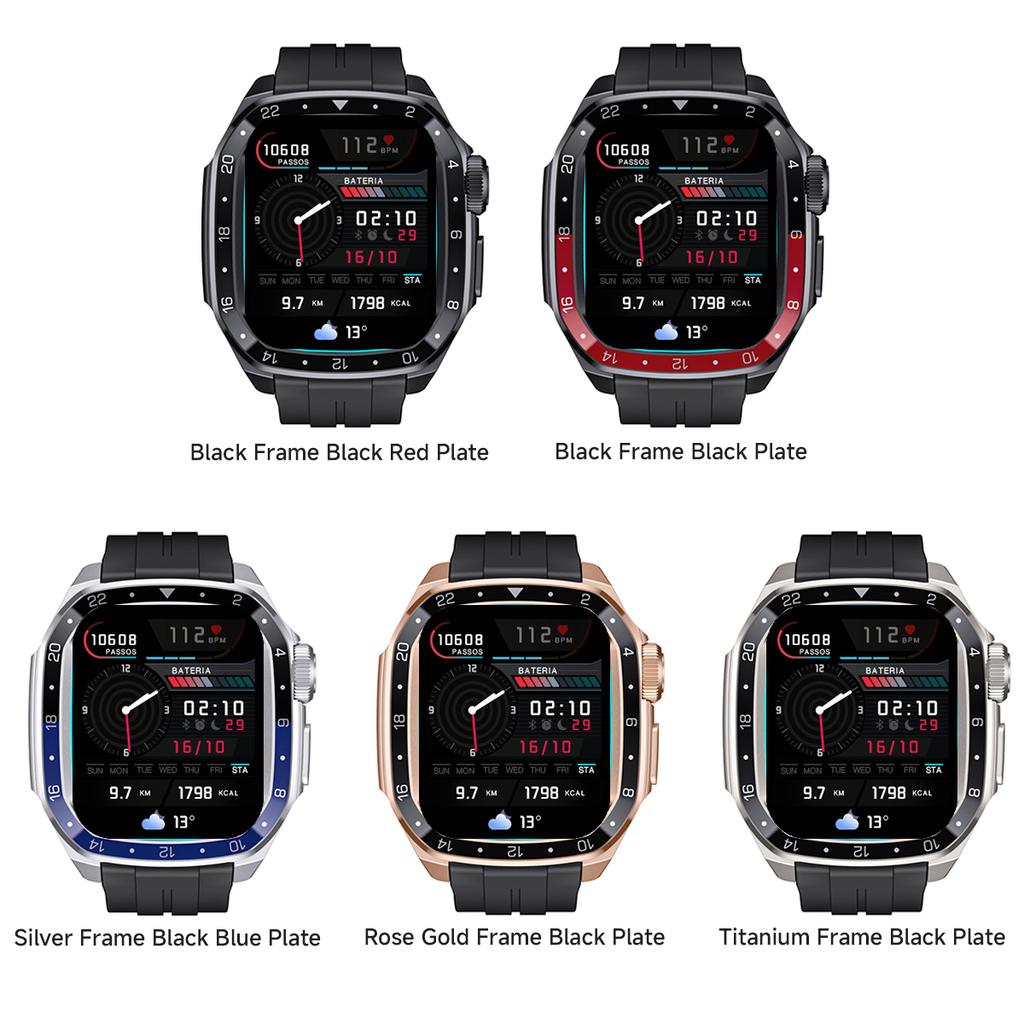 Роскошное Углеродное Волокно для Apple iWatch Серии 11 10 46 мм Модификация Мод Комплект Металлическая Рамка Чехол для iWatch S11 10 46MM Чехол Ремешок