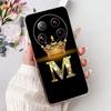 For Xiaomi 14 Ultra Case Mi 13 Ultra New Crown Letters Back Cover Soft Silicone Phone Case For Xiaomi 13 Ultra Mi 14Ultra Bumper