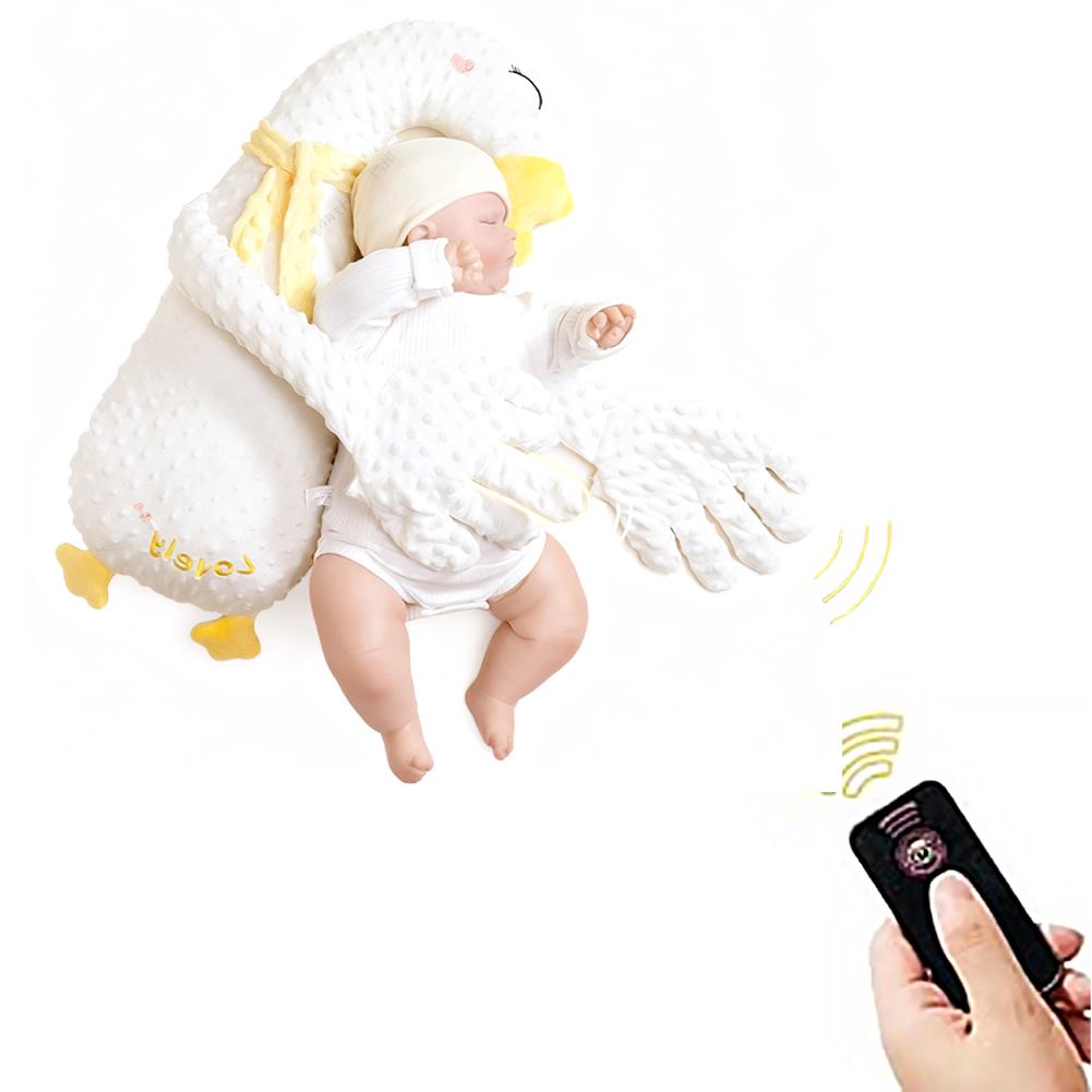 Anti-Startle Baby Soothing Hand, Newborn Sleep Aid Pillow with Hug & Pat Simulation, Calming Companion for Crib & Travel