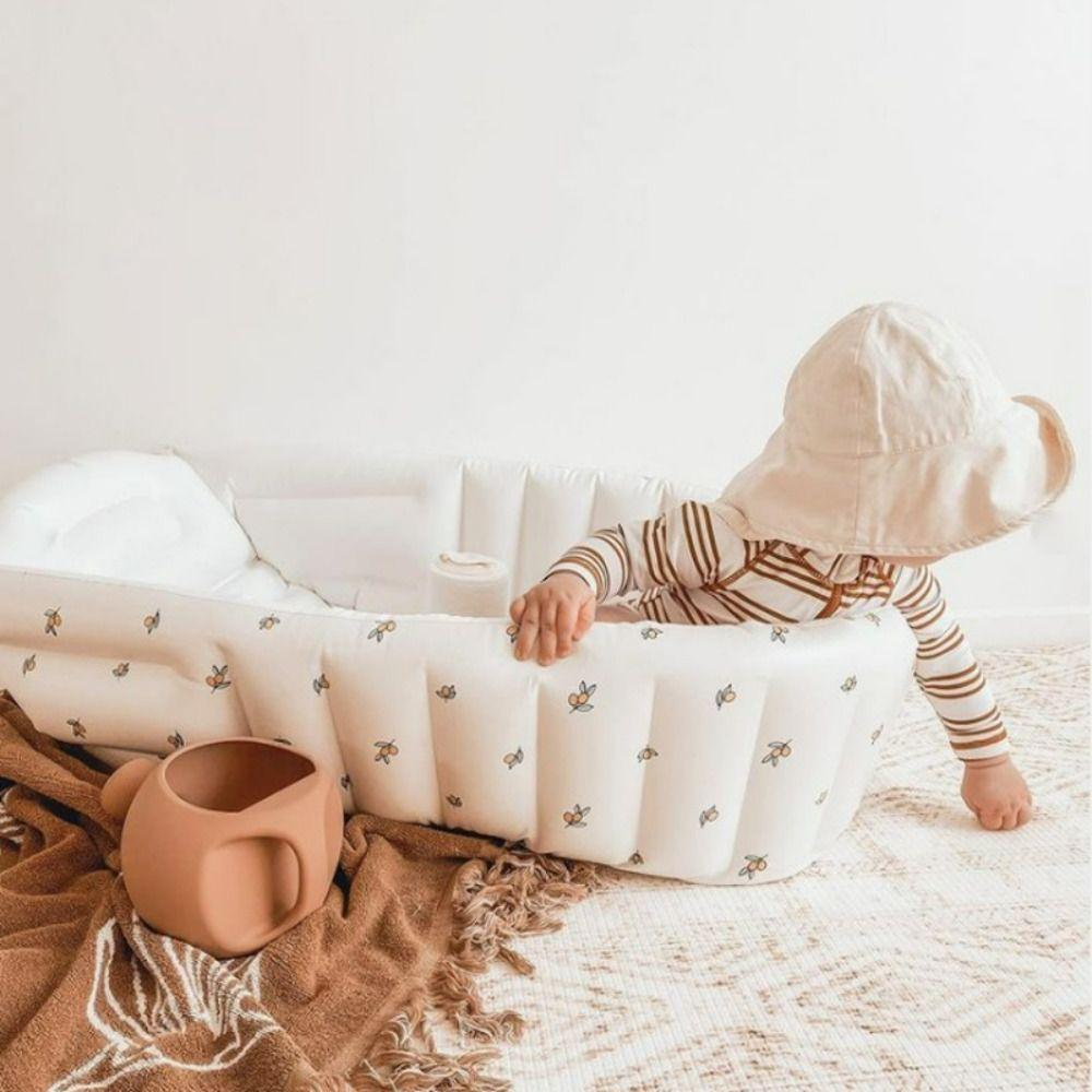 Умывальник для новорожденных, надувной бассейн, надувной коврик для ванной, игровая водная ванна, детская ванночка