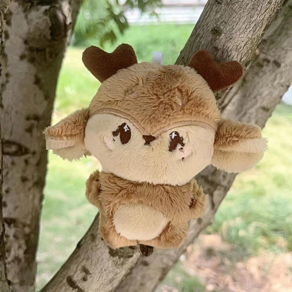 Симпатичная плюшевая кукла, игрушка в подарок, тряпичная кукла в мультяшном стиле, 10 см/4 дюйма, мягкие игрушки, подвеска