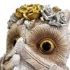 Садовая статуэтка совы из смолы, Ландшафтная, Фигурка животного, Миниатюрная скульптура 14 см для стола, патио