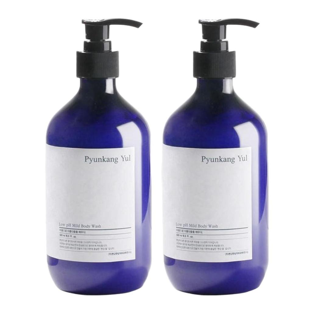 Pyunkang Yul Low pH Mild Body Wash Gentle Refreshing Cleanser for Sensitive Skin 500ml x 2 Pack