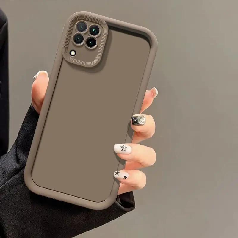 Чехол для телефона Samsung Galaxy A12 5G Полный комплект Матовый Противоударный Мягкий Защитный Чехол для Samsung Galaxy M12 F12