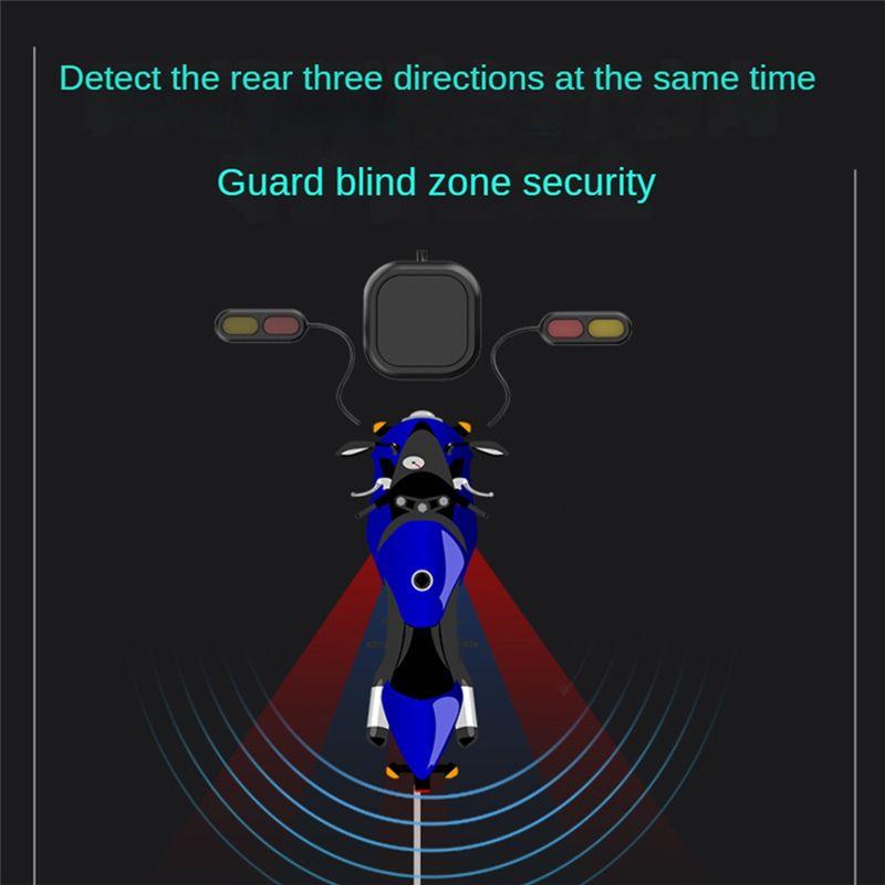 Motorcycle Radar Detection Radar Detection System Blind Spot Radar Detection System Millimeter Wave Sensor Merging Assistant