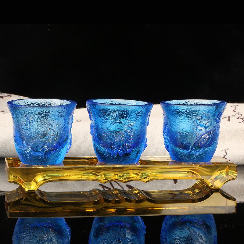 Water Purification Cup Pure Bottle Holy Water Cup Home Offering Buddha Front Water Cup Desktop Ornaments