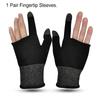 Профессиональные игровые перчатки, 2-пальцевые ультратонкие противоскользящие перчатки для сенсорных экранов для мобильных игр для женщин и мужчин
