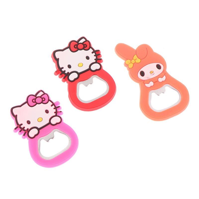 Мультяшный Открывалка для бутылок My Melody Hello Kitty Милый Портативный Открывалки для пива Настенный открывалка для бутылок на холодильник