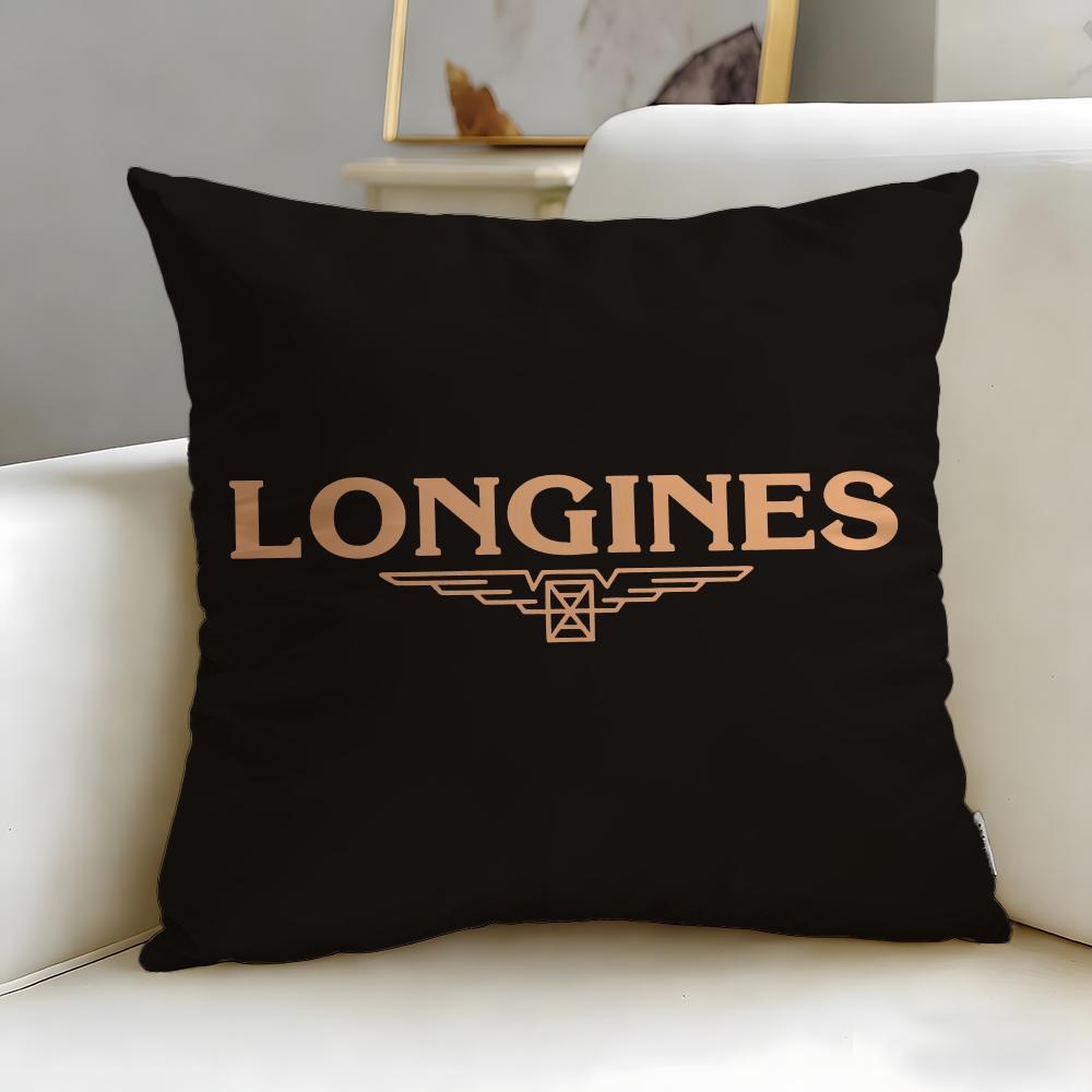 Классический бренд роскошных часов Longines Чехол-подушка Мягкий Легко стирающийся Наволочка Универсальный для Дивана Кровати Путешествий и Офиса