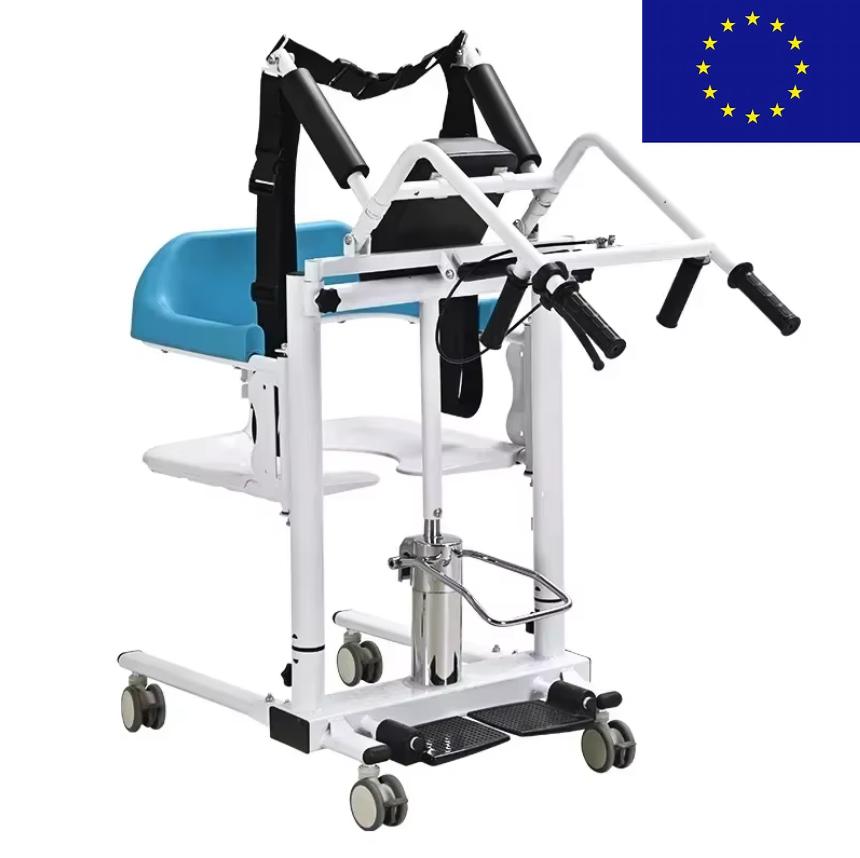 Disabled Transfer Chair Hydraulic Chair Lift Patient Elderly /patient Assisted Lift Hydraulic Lifting Transfer Chair