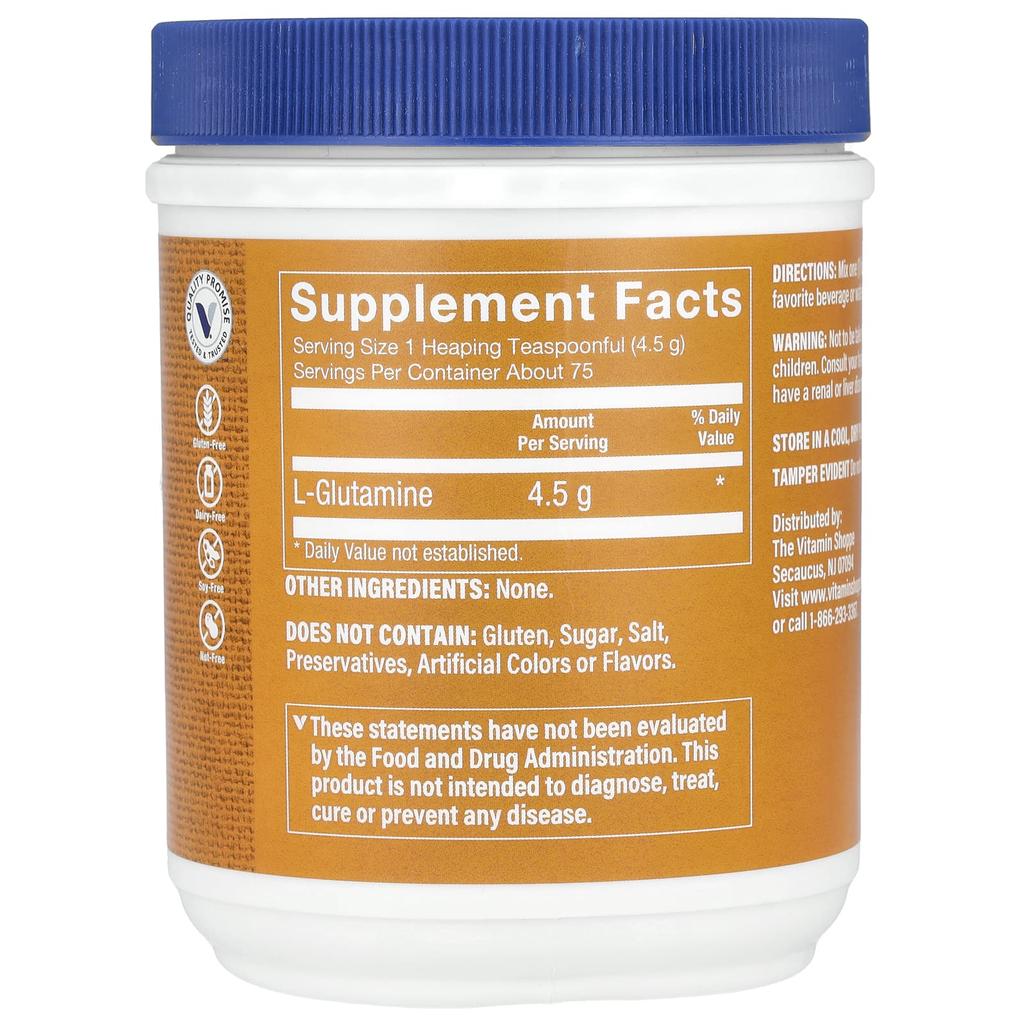 L-Glutamine Powder, 340G(12Oz)