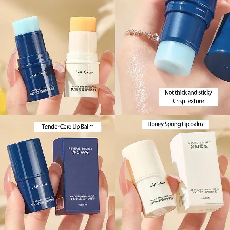 Anti Dry Lip Balm Lipstick Long Lasting Moisturize Nourish Balm Stick Lip Care Tools Women Winter Make Up Cosmetics Lip Balm Oil