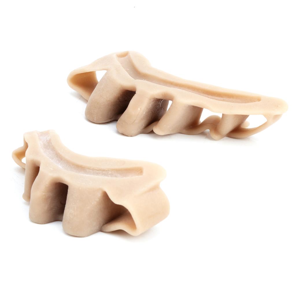 2 шт. Корректор вальгусной деформации большого пальца стопы Унисекс Силиконовый разделитель пальцев Уход за ногами Коррекция