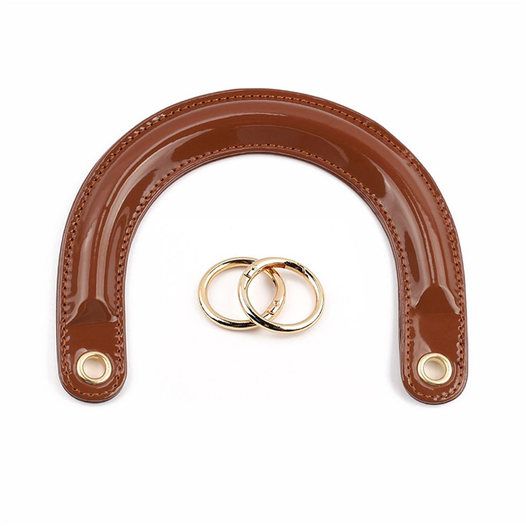 Ручка U-образной формы для пляжной сумки, плетеной сумки, соломенной сумки, женского кошелька DIY, аксессуары для сумок ручной работы, сменные ручки для сумок